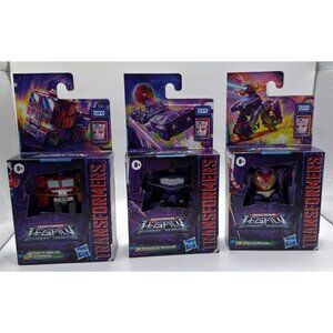 2022 Transformers Generations Legacy Core 3.75" Hasbro - Lot of 3 -New Sealed